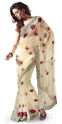 Manufacturers Exporters and Wholesale Suppliers of Net Sarees Gujrat Gujarat